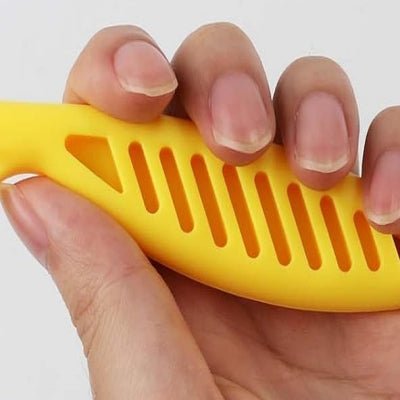 Brosse Chat - CatSheddingHairComb™ - Jaune - Chattouilles