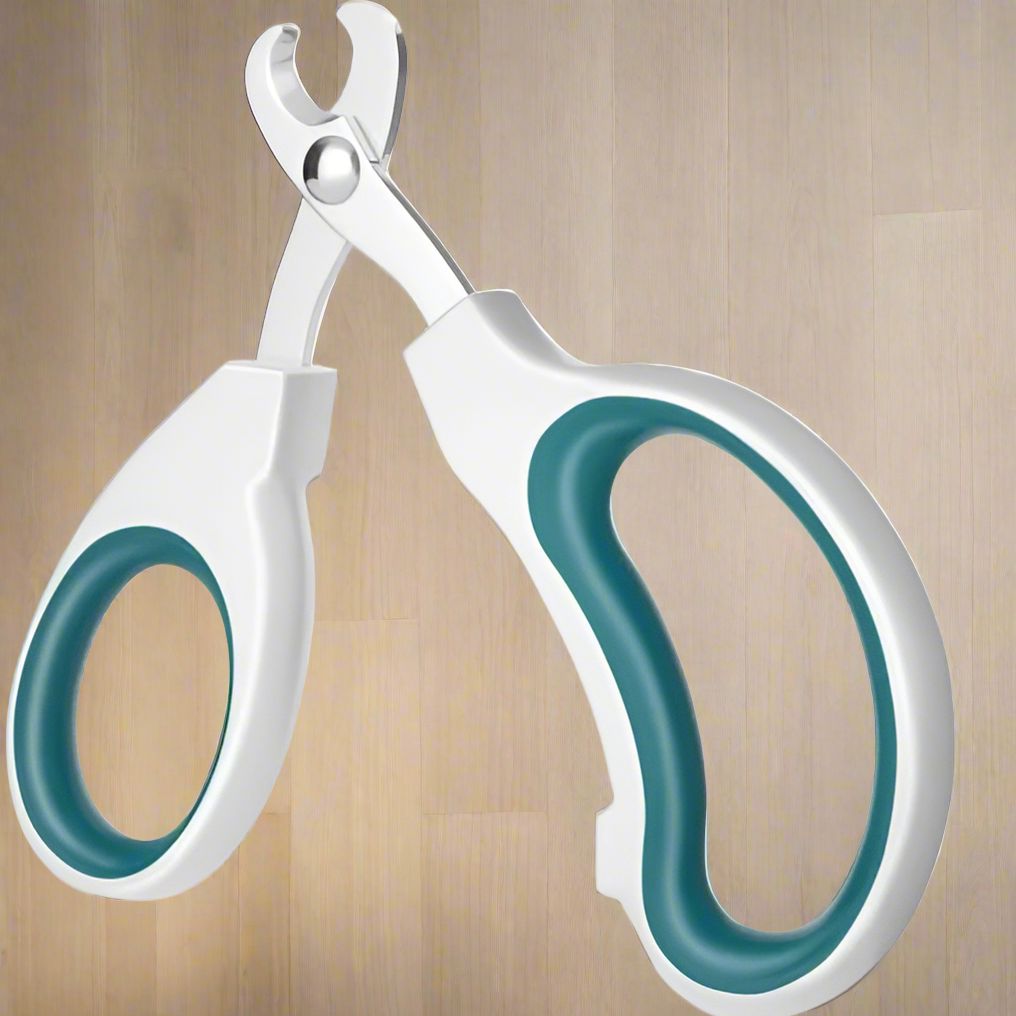 Coupe Ongle pour Chat - PetCatNailScissor™ - Blanc Bleu Encre - Chattouilles