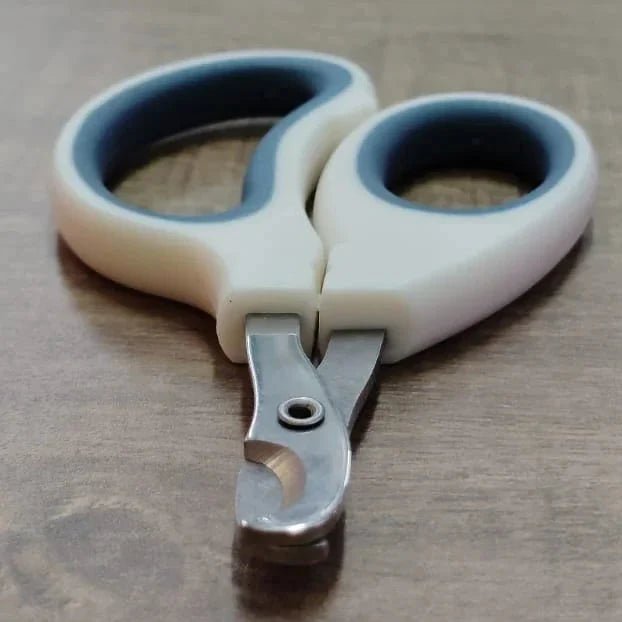 Coupe Ongle pour Chat - PetCatNailScissor™ - Blanc Bleu Encre - Chattouilles