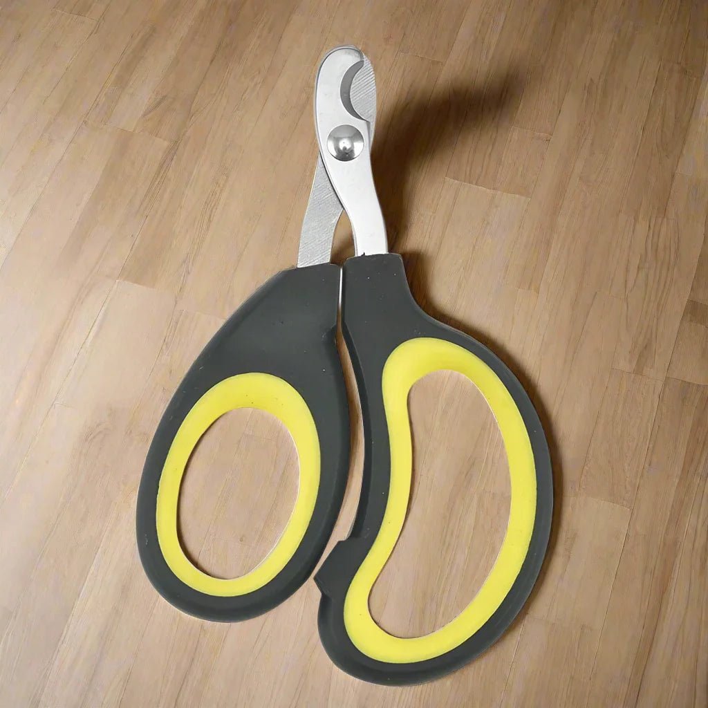 Coupe Ongle pour Chat - PetCatNailScissor™ - Noir Jaune - Chattouilles