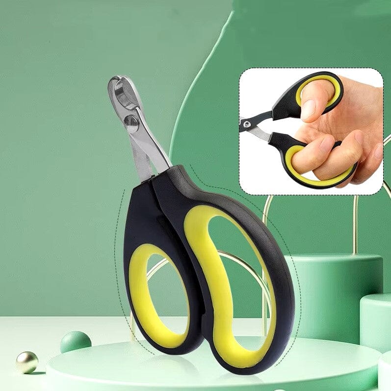 Coupe Ongle pour Chat - PetCatNailScissor™ - Noir Jaune - Chattouilles