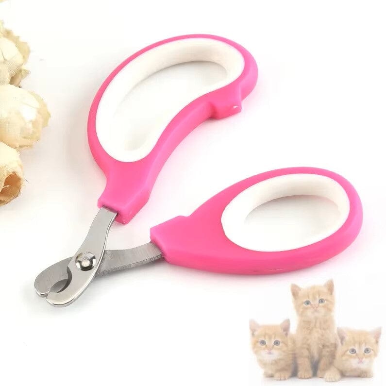 Coupe Ongle pour Chat - PetCatNailScissor™ - Rose Blanc - Chattouilles