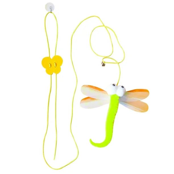 Jouet Chat Interactif - JumpPaw™ - Libellule - Chattouilles