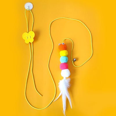 Jouet Chat Interactif - JumpPaw™ - Plume - Chattouilles