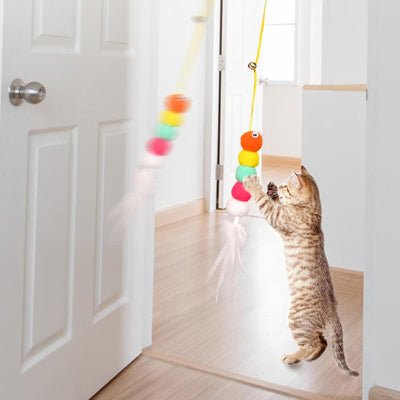 Jouet Chat Interactif - JumpPaw™ - Plume - Chattouilles
