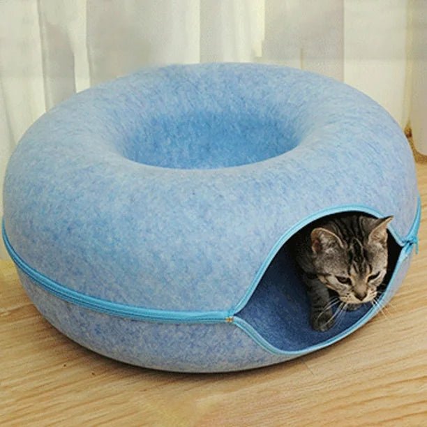 Lit pour Chat - ChatCondo™ - Bleu - Chattouilles