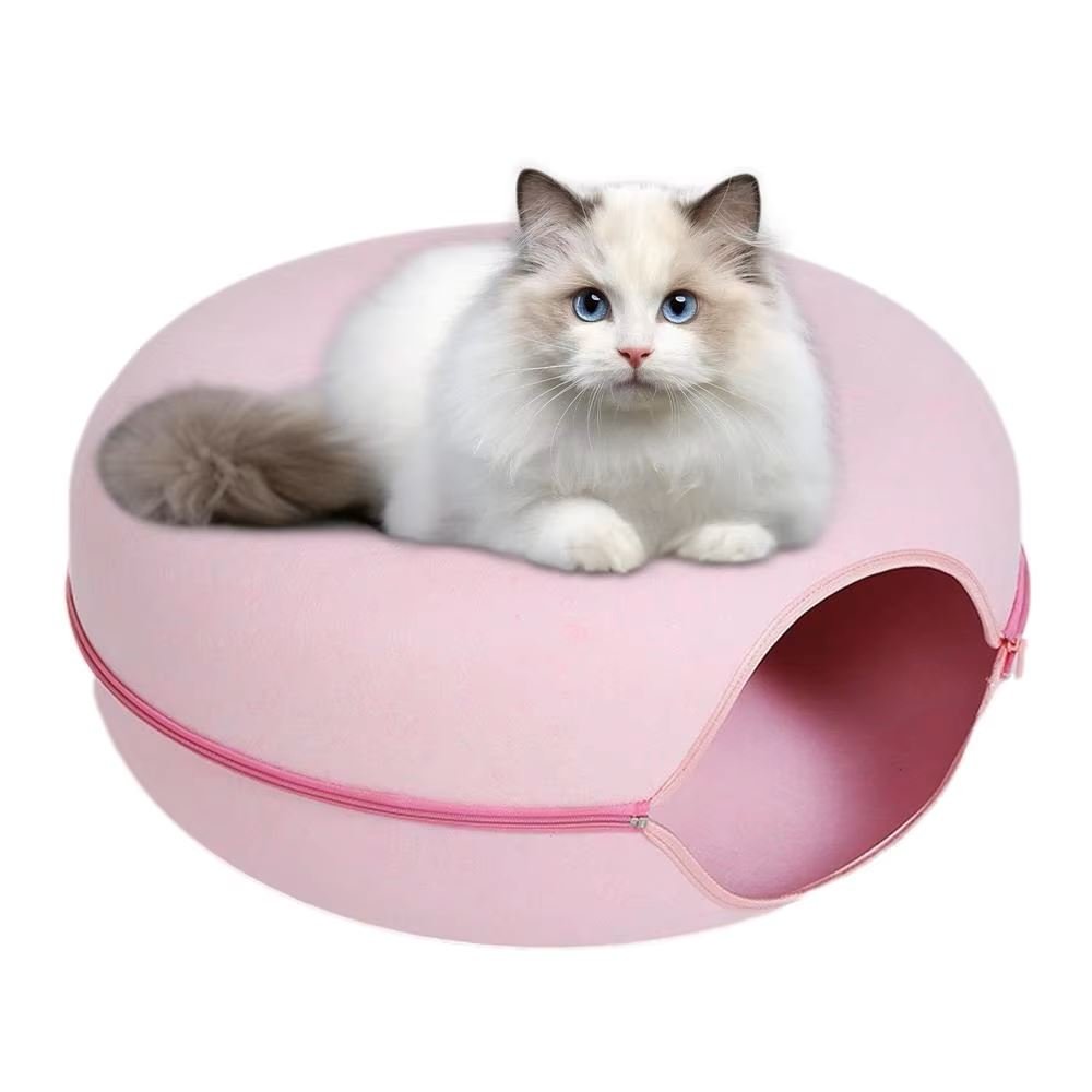 Lit pour Chat - ChatCondo™ - Rose - Chattouilles