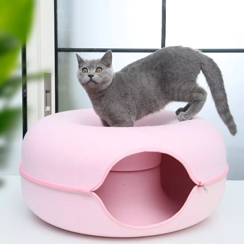 Lit pour Chat - ChatCondo™ - Rose - Chattouilles