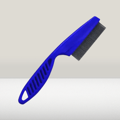 Brosse Chat - CatSheddingHairComb™ - Bleu - Chattouilles