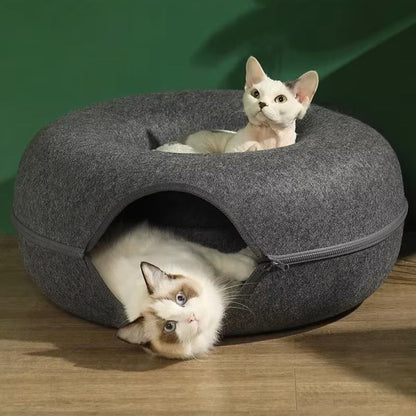 Lit pour Chat - ChatCondo™ - Gris Foncé - Chattouilles