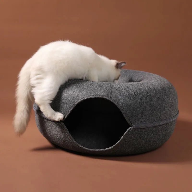 Lit pour Chat - ChatCondo™ - Gris Foncé - Chattouilles