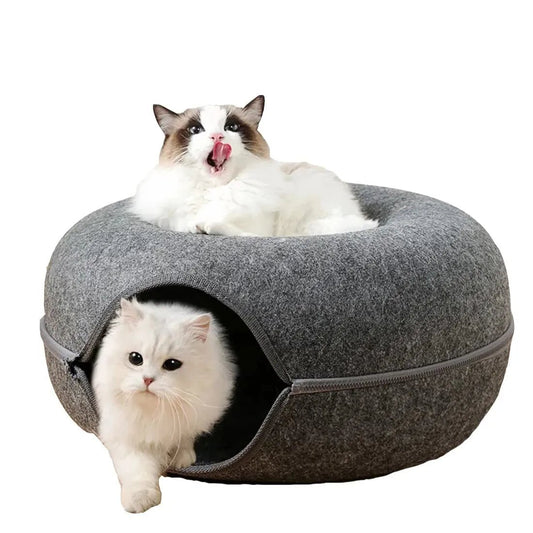 Lit pour Chat - ChatCondo™ - Gris Foncé - Chattouilles